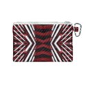 Abstract Pattern Canvas Cosmetic Bag (Medium) View2