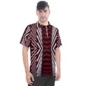 Abstract Pattern Men s Polo Tee View1