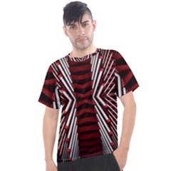 Abstract Pattern Men s Sport Top