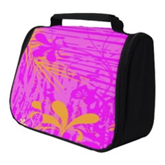 Spring Tropical Floral Palm Bird Full Print Travel Pouch (small) by Ravend