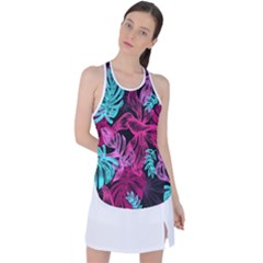 Illustration Sheets Drawing Reason Pattern Racer Back Mesh Tank Top by Ravend