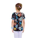 Design Print Pattern Colorful Kids  One Piece Tee View2