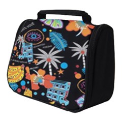 Design Print Pattern Colorful Full Print Travel Pouch (small) by Ravend