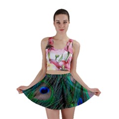 Beautiful Peacock Feathers Mini Skirt by Ravend