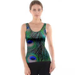 Beautiful Peacock Feathers Tank Top by Ravend