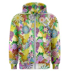 Illustration-pattern-abstract Men s Zipper Hoodie