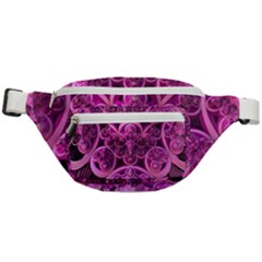 Fractal-math-geometry-visualization Pink Fanny Pack