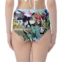 Zoo-animals-peacock-lion-hippo- Classic High-Waist Bikini Bottoms View2