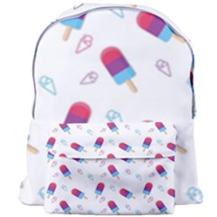 Ice Cream Popsicles Wallpaper Giant Full Print Backpack