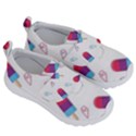 Ice Cream Popsicles Wallpaper Kids  Velcro No Lace Shoes View3