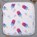 Ice Cream Popsicles Wallpaper Mini Square Pouch View1