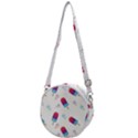 Ice Cream Popsicles Wallpaper Crossbody Circle Bag View1