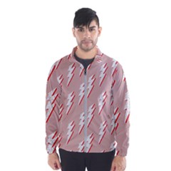 Thunder Flash Abstract Texture Art Men s Windbreaker