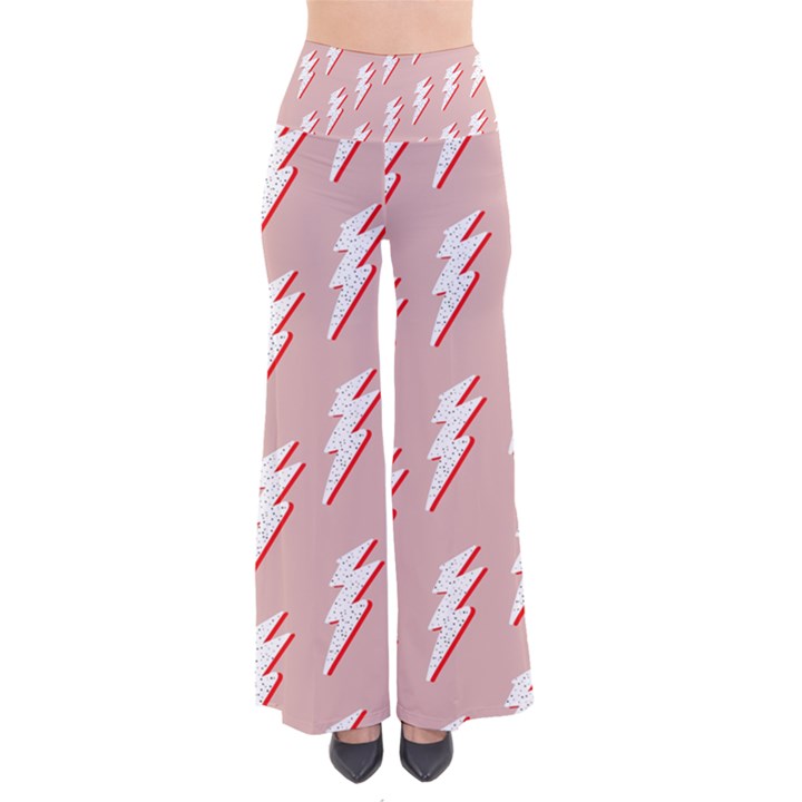 Thunder Flash Abstract Texture Art So Vintage Palazzo Pants