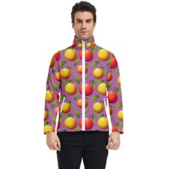 Illustration Fruit Pattern Seamless Men s Bomber Jacket