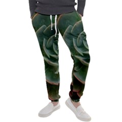 Green Orchid Plant Pattern Men s Jogger Sweatpants by Ravend