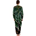 Green Orchid Plant Pattern OnePiece Jumpsuit (Ladies) View2