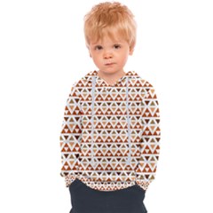 Geometric Tribal Pattern Design Kids  Overhead Hoodie