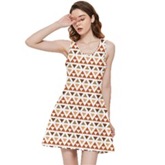 Geometric Tribal Pattern Design Inside Out Racerback Dress by Ravend