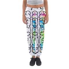 Illustration Brain Mind Psychology Idea Drawing Women s Jogger Sweatpants by Ravend