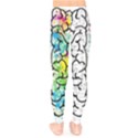 Illustration Brain Mind Psychology Idea Drawing Kids  Leggings View2