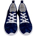 Particle Art Background Blue Women s Lightweight Sports Shoes View1