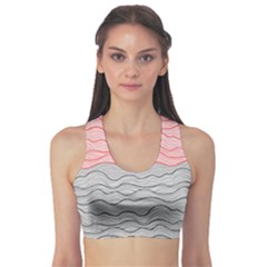 Creation Painting Fantasy Texture Sports Bra by Ravend