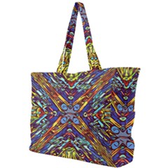 Mosaic Pattern Background Simple Shoulder Bag