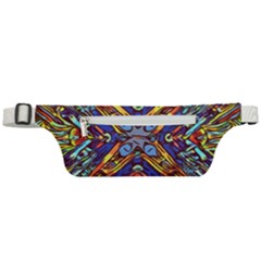 Mosaic Pattern Background Active Waist Bag