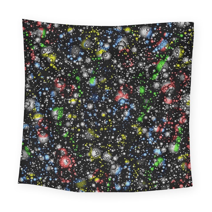 Universe Star Planet Galaxy Square Tapestry (Large)