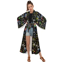 Universe Star Planet Galaxy Maxi Kimono by Ravend