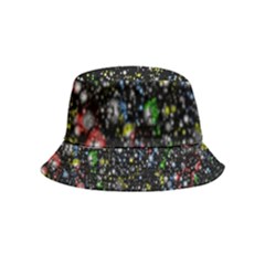 Universe Star Planet Galaxy Inside Out Bucket Hat (kids) by Ravend