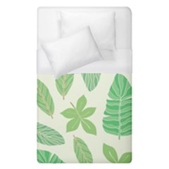 Watercolor Banana Leaves  Duvet Cover (single Size) by ConteMonfrey