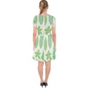 Watercolor Banana Leaves  Adorable in Chiffon Dress View2