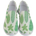 Watercolor Banana Leaves  Men s Lightweight Slip Ons View1