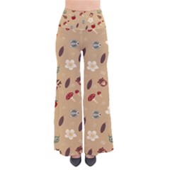 Cute Forest Friends So Vintage Palazzo Pants by ConteMonfrey