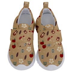 Cute Forest Friends Kids  Velcro No Lace Shoes by ConteMonfrey