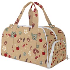 Cute Forest Friends Burner Gym Duffel Bag by ConteMonfrey