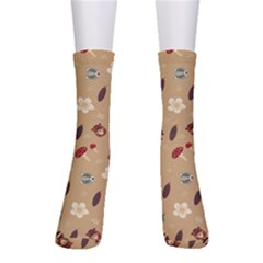 Cute Forest Friends Crew Socks by ConteMonfrey