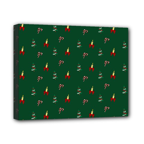 Christmas Background Canvas 10  X 8  (stretched)