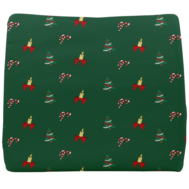 Christmas Background Seat Cushion