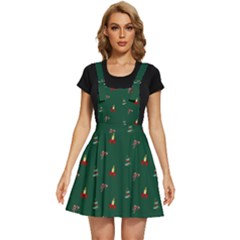 Christmas Background Apron Dress