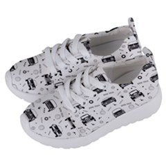 Pattern Retro Italy Cars Classic Kids  Lightweight Sports Shoes by danenraven