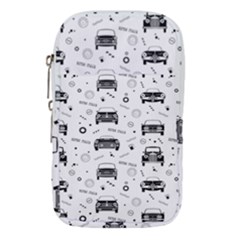 Pattern Retro Italy Cars Classic Waist Pouch (large) by danenraven