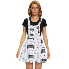 Pattern Retro Italy Cars Classic Apron Dress by danenraven