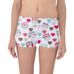 Lovely Owls Reversible Boyleg Bikini Bottoms by ConteMonfrey