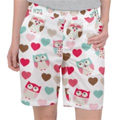 Lovely Owls Pocket Shorts by ConteMonfrey