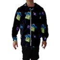 Illustration Cosmos Cosmo Rocket Spaceship -ufo Kids  Hooded Windbreaker View1