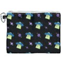 Illustration Cosmos Cosmo Rocket Spaceship -ufo Canvas Cosmetic Bag (XXL) View1