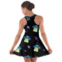 Illustration Cosmos Cosmo Rocket Spaceship Ufo Cotton Racerback Dress View2